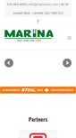 Mobile Screenshot of marina-inc.com